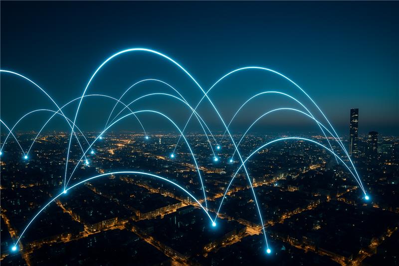 smart city network connections